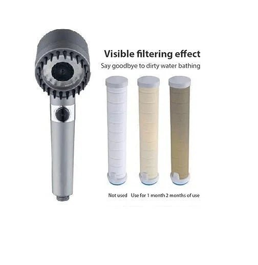 3 Modes Shower Head - Mifha's Beauty