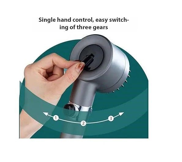 3 Modes Shower Head - Mifha's Beauty