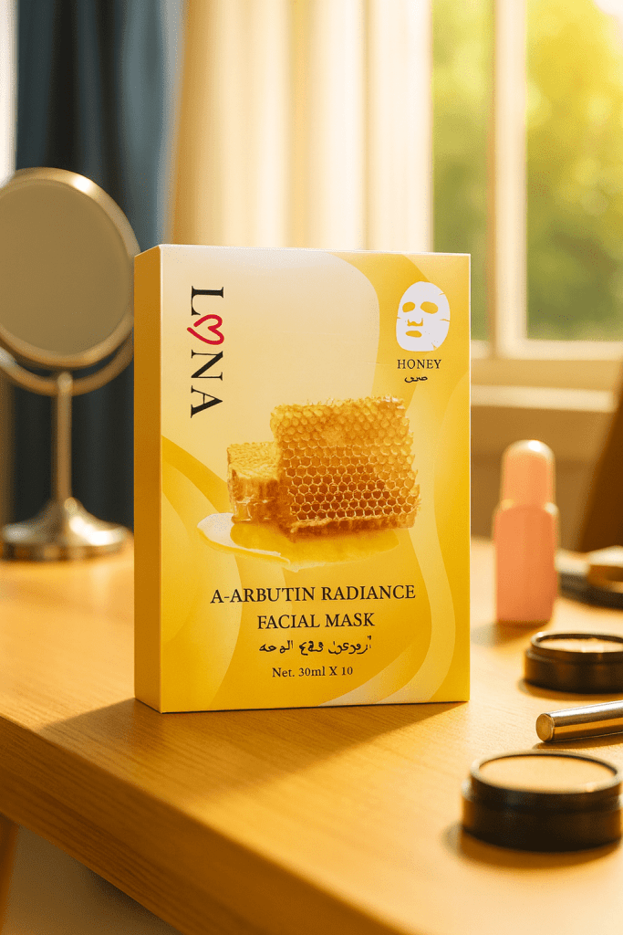 قناع لونا أربوتين المشع للوجه - Lona Arbutin Radiance Facial Mask - Mifha's Beauty