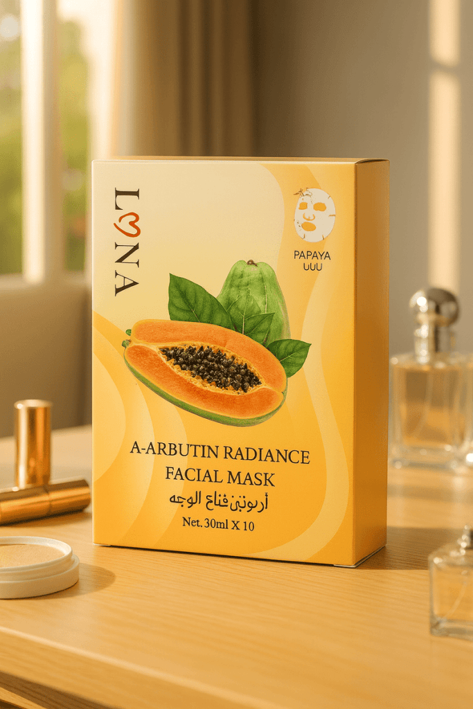 قناع لونا أربوتين المشع للوجه - Lona Arbutin Radiance Facial Mask - Mifha's Beauty
