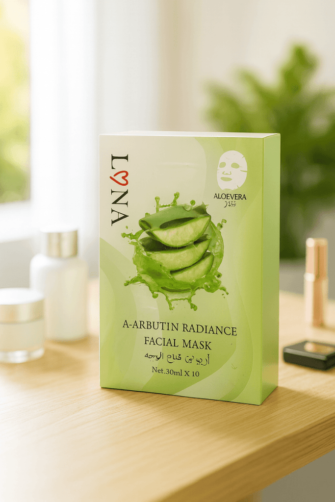 قناع لونا أربوتين المشع للوجه - Lona Arbutin Radiance Facial Mask - Mifha's Beauty