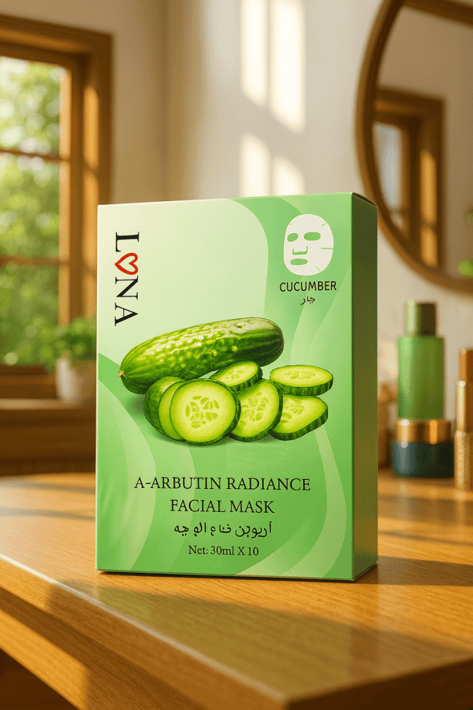 قناع لونا أربوتين المشع للوجه - Lona Arbutin Radiance Facial Mask - Mifha's Beauty