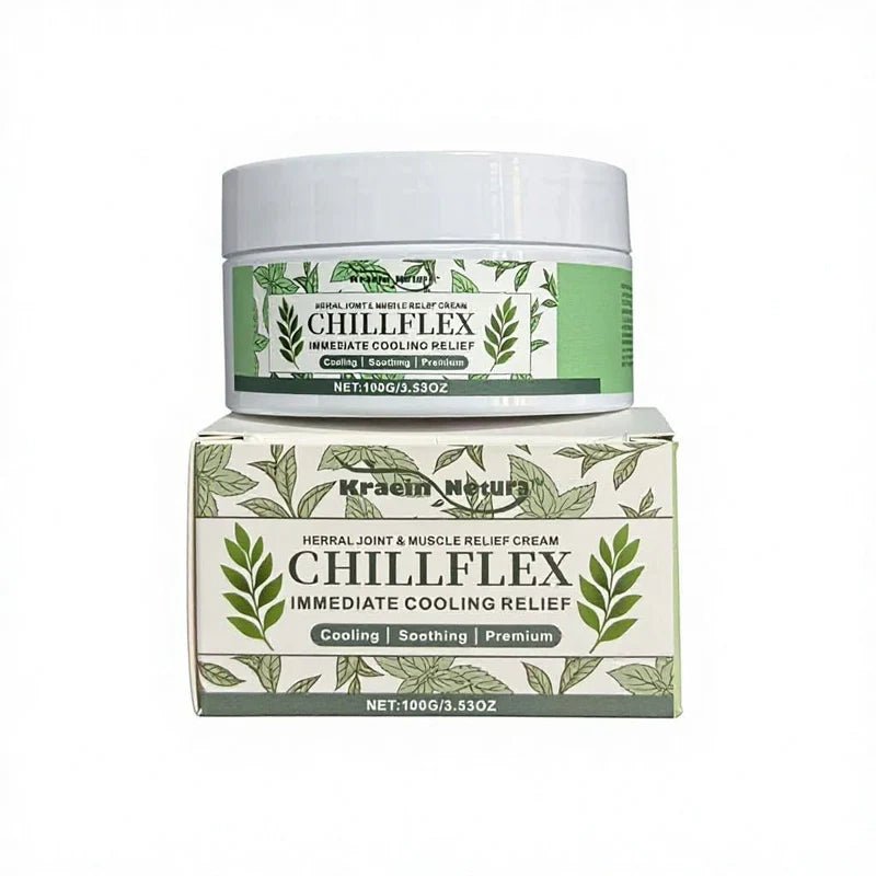 Kraam Natura – Chillflex Herbal Joint &amp; Muscle Relief Cream - Mifha's Beauty