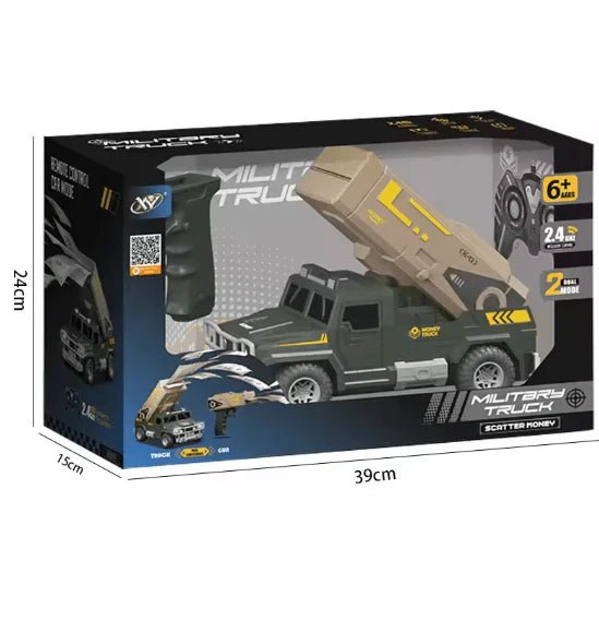 Remote Control Military Truck - Mifha's Beauty