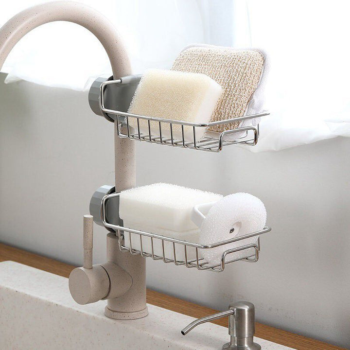 Stainless Steel Faucet Shelf - Mifha's Beauty