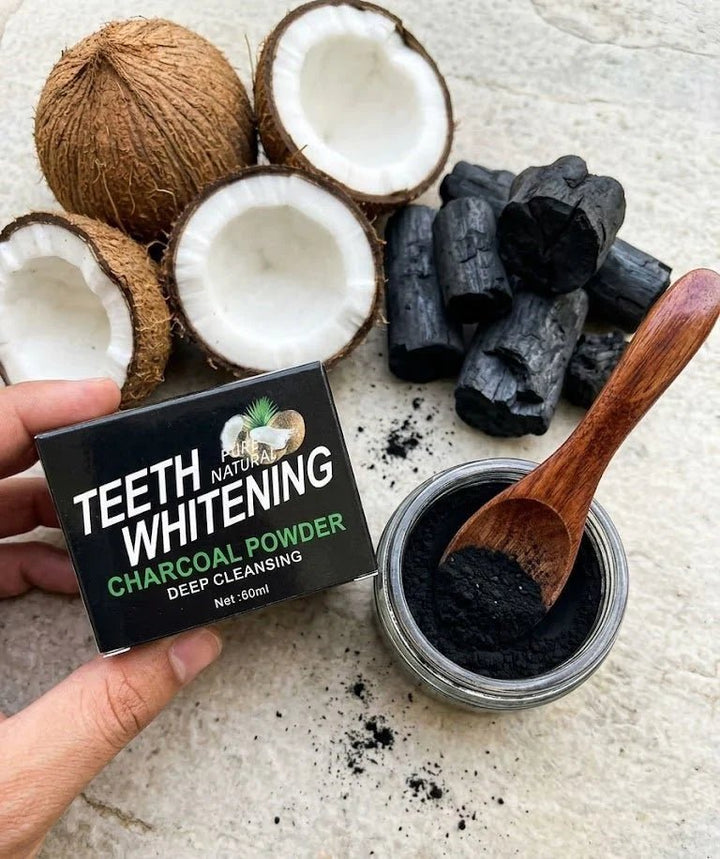 Teeth Whitening Charcoal Powder - Mifha's Beauty