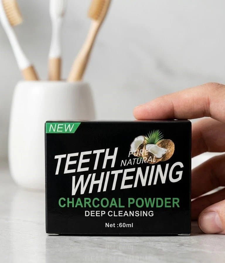 Teeth Whitening Charcoal Powder - Mifha's Beauty