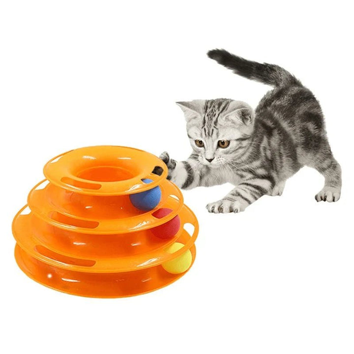 Tower of Track Cat Toy - Mifha's Beauty