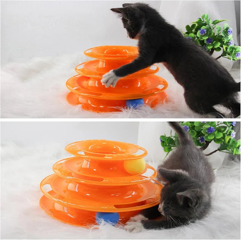 Tower of Track Cat Toy - Mifha's Beauty